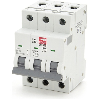 Jistič Koop Elektro 230 V IP20 16 A