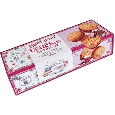 Bohemia Gifts & Cosmetics Sušienky pre učiteľku s čokoládovým krémom 180 g