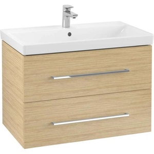 Villeroy & Boch Avento - Шкафче за умивалник, 78x51x45 см, 2 чекмеджета, Nordic Oak A89100VJ (A89100VJ)