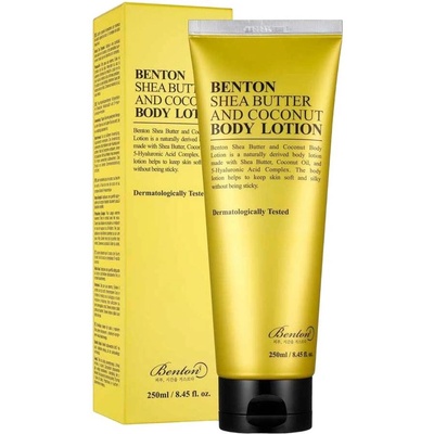 Benton Лосион за тяло Shea Butter and Coconut, 250 ml