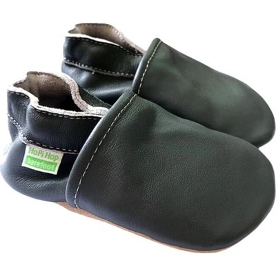 Hopi Hop kožené capáčky Barefoot antracit