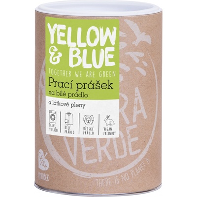 Yellow & Blue prací prášok na plienky a biele prádlo 850 g