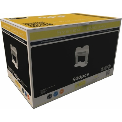 System Leveling nivelačné spony 3 mm