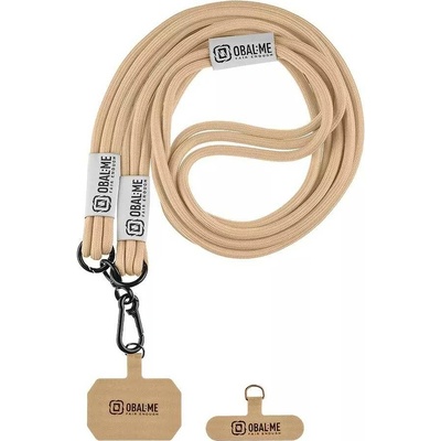 Popruh OBAL:ME NeckTag Trio na Telefon Khaki 143794