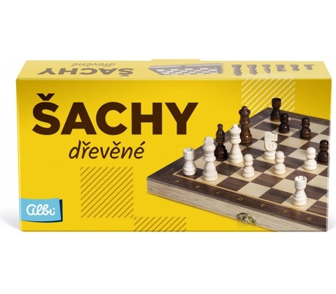 Šach drevený