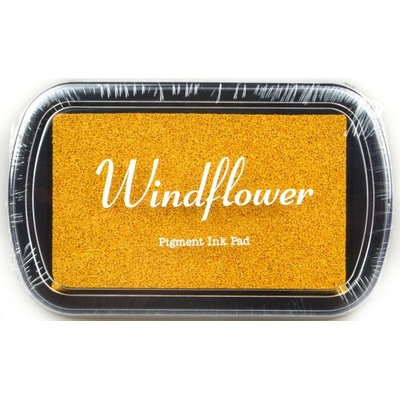 Windflower Razítkovací polštářek třpytivě zlatá – Zboží Mobilmania