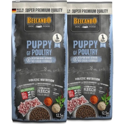 Belcando Puppy Grain Free Poultry 2 x 12,5 kg