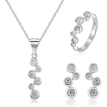 Silenti Jewelry Сребърен комплект "Астрология" - 7 - 54.5мм (17.2мм диам. )