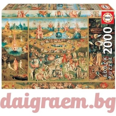 Educa Пъзел educa 18505 - 2000 части - Градината на изкушенията (edu18505)
