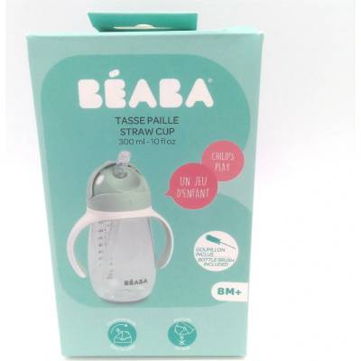 Beaba nepriepustný hrnček so slamkou Tritánový 300 ml zelený