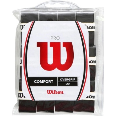Wilson Pro overgrips 12ks čierna