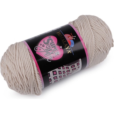 Prima-obchod Pletací příze Super Soft Yarn 200 g, barva 2 (80821) béžová světlá