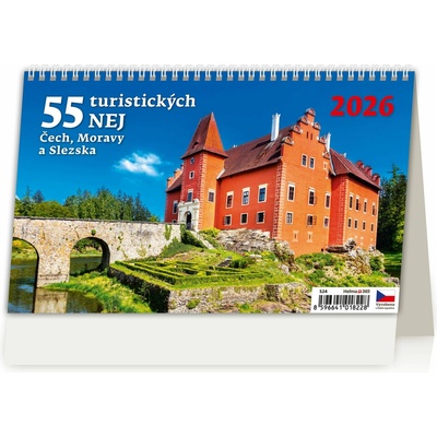 Stolní Helma 55 turistických nej Čech Moravy a Slezska 2026