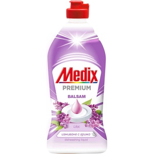 Medix Препарат за миене на съдове Medix Beauty Balsam, люляк, 415 ml, виолетов