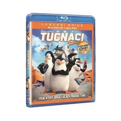 Tučňáci z Madagaskaru 3D BD