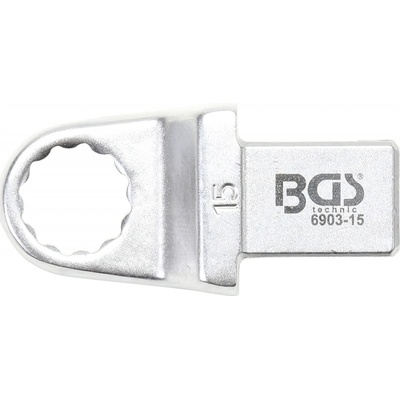 BGS technic Nástrčný očkový klíč 15 mm upnutí 14 x 18 mm BGS 6903-15