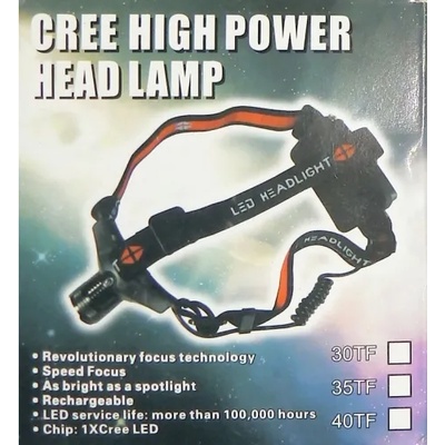 Акумулаторен челник, cree led -2 батерии и зарядно за 220 v