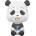 Banpresto Плюшена фигура Banpresto Animation: Jujutsu Kaisen - Panda, 20 cm (074209)