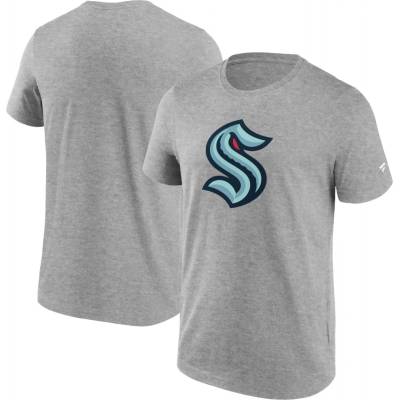 Fanatics pánské tričko Seattle Kraken Primary Logo Graphic T-Shirt Sport gray Heather