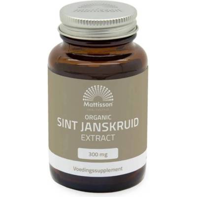 Mattisson Healthstyle Organic St. John's Wort Extract, 300 mg, 90 капсули, Mattisson Healthstyle (MT1998)