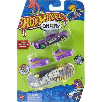 Hot Wheels Skates sběratelská kolekce a boty FELINE RISKY and SOLID MUSCLE