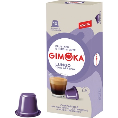 Gimoka Lungo - Gimoka - 10 капсули за Nespresso®