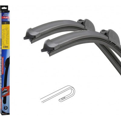 Compass Flat Set Hook 660+450 mm 10462