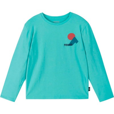 Reima Детска блуза с дълъг ръкав Reima Kid's Tosikiva Longsleeve - Aquamarine - размер 158 (EU) (704-5837-0320)