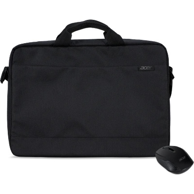 Acer Чанта за лаптоп с безжична мишка Acer 15.6" Notebook Starter Kit, Bag & Wireless Mouse - NP. ACC11.02A (NP.ACC11.02A)
