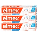 Zubní pasty Elmex Caries protection Whitening 3 x 75 ml