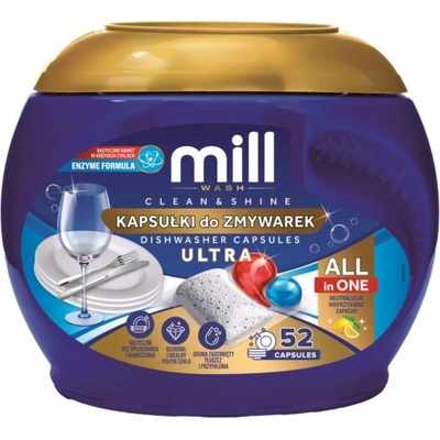 Mill kapsle do myček CLEAN & SHINE Ultra 52 ks
