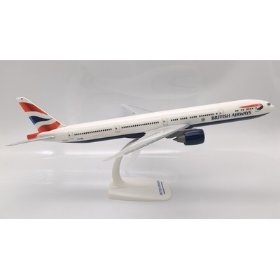 PPC Holland Boeing 777 300ER British Airways United Kingdom Union Jack Colors Snap Fit 1:200