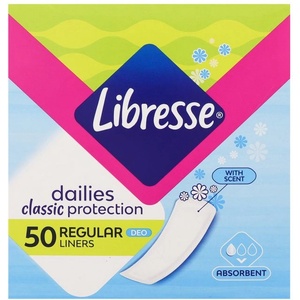 Libresse Ежедневни превръзки Libresse - Classic Deo, 50 броя