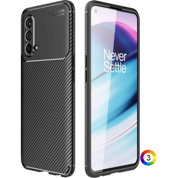 Image 1 of OnePlus Nord CE Удароустойчив Carbon Fiber Калъф и Протектор
