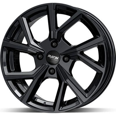 Platin P115 6,5x16 4x108 ET20 black gloss