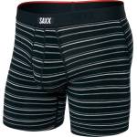 Saxx Мъжко синтетично термобельо Saxx Vibe Xtra Boxer Brief Fly Synthetic base layer - Black Coast Stripe - размер XXL (014-2279-0416)