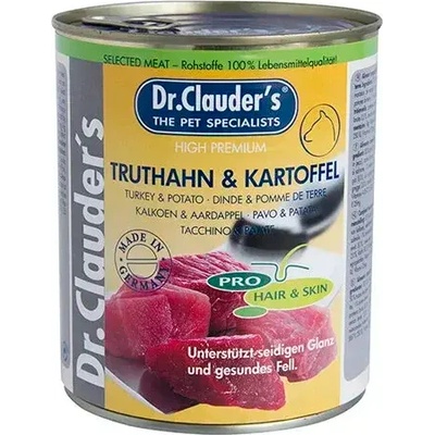 Dr.Clauder's Пуешко и картофи за кученца с проблемна кожа и козина