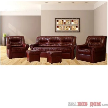 Image 1 of Мебелна фабрика НОВ ДОМ - гр. Ямбол Холова гарнитура Лина (Продукт 169)