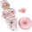 Wiky Бебе в розов гащеризон 40 см (039289)