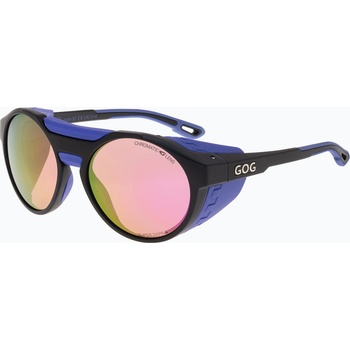 GOG EYEWEAR Слънчеви очила GOG Manaslu матово черно/лилаво