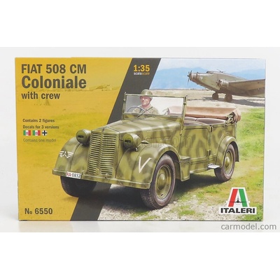 Italeri Fiat 508c 1100 Cabriolet Coloniale Military 1939 1:35