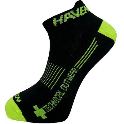 Haven SNAKE SILVER NEO ponožky black/yellow