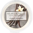 Heart & Home Černá vanilka Sojový přírodní vonný vosk 26 g