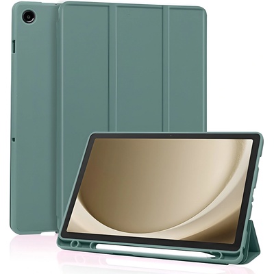 Techsuit Калъф - Samsung Galaxy Tab A11 Plus / A9 Plus - Techsuit Flex Trifold (с държач за стилус) - Зелен