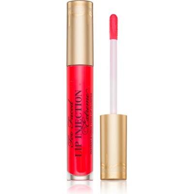 Too Faced Lip Injection Extreme Lip Plumper hydratačný lesk na pery so zväčšujúcim efektom Strawberry Kiss 4 g