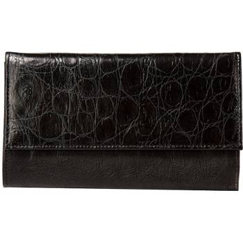 velká dámská černá kožená peněženka 20-0291-3604 Galko