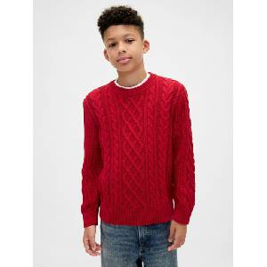 GAP Бебешки плетен пуловер GAP GAP | Cherven | Момчешки | XS