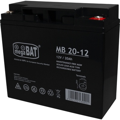 MW Power MB 20-12 AGM 12V 20Ah