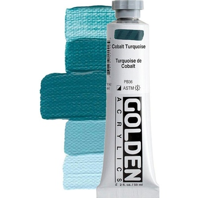 Golden Artist Colors Heavy Body АКРИЛНА боя Cobalt Turquoise 59 ml 1 бр (0001144-2)