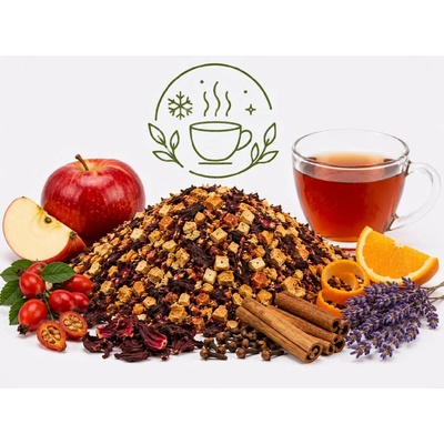 QuickTea Zimní večer bylinná směs 100 g